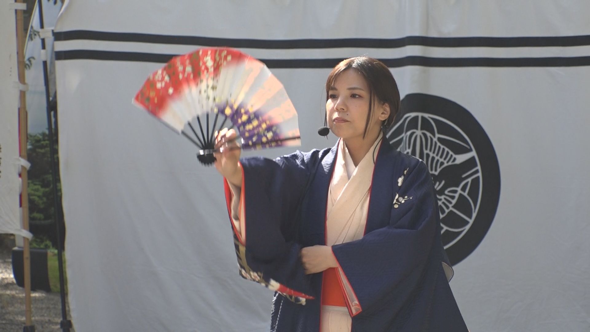 おもてなし武将隊に「綾様」加入！演武を初披露