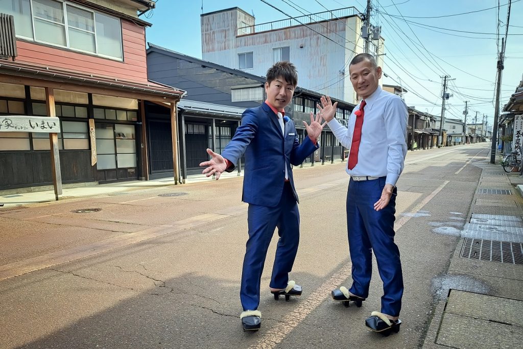 【２】高田の雁木通り　雁木の総延長が日本一