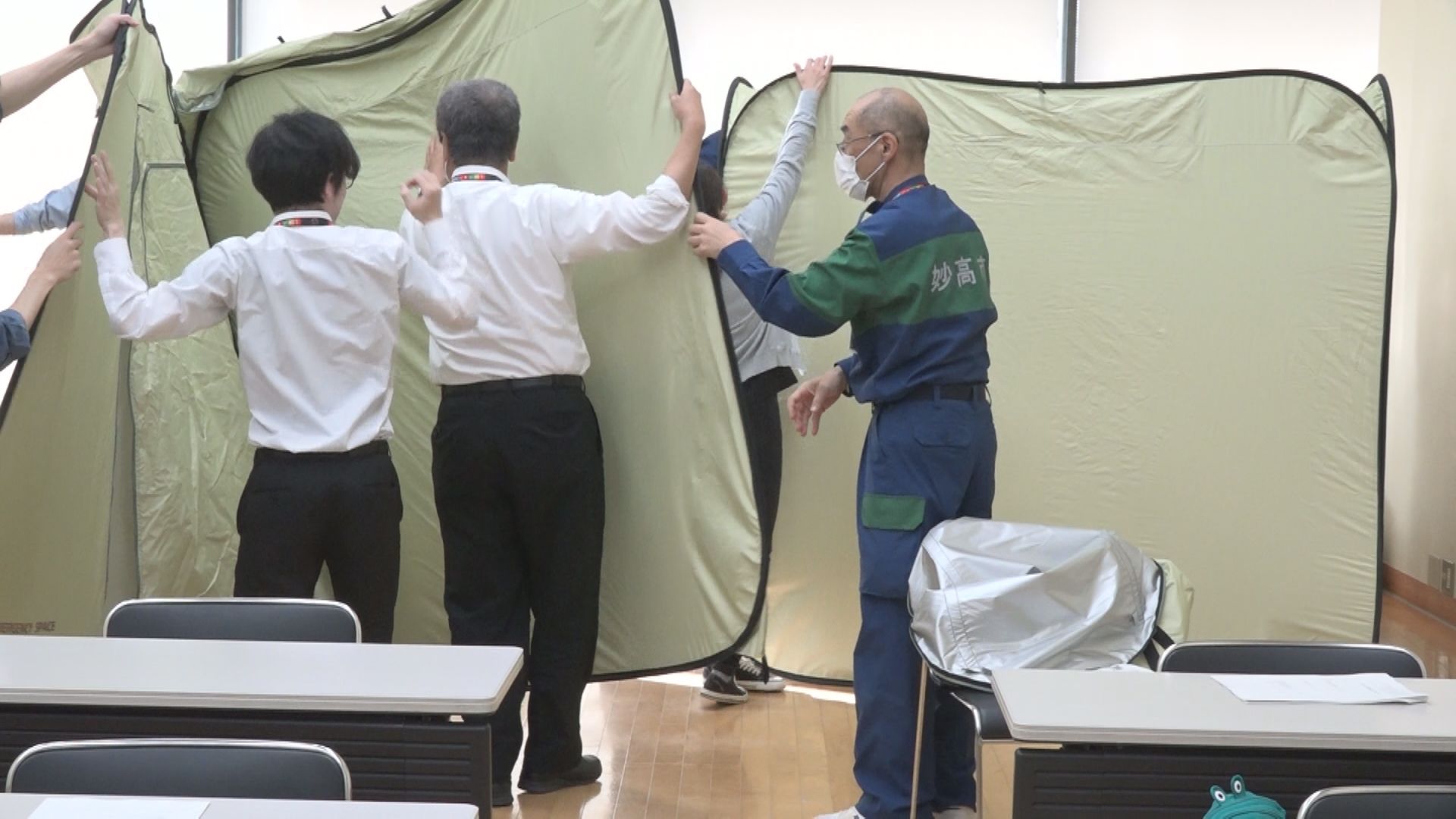 妙高市 避難所運営マニュアルの一部表記を改定 開設の研修会実施