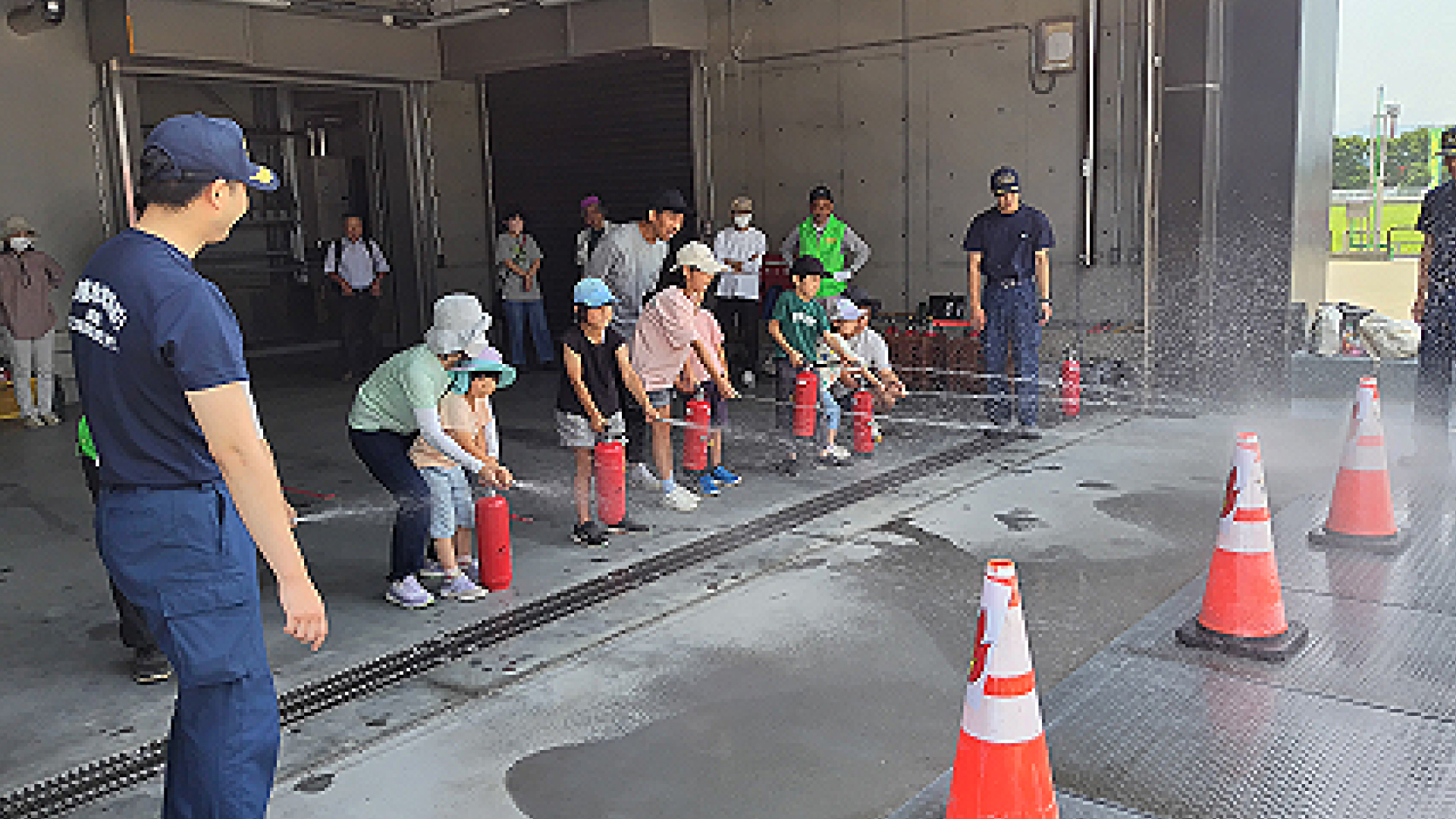 地域の防災士が企画 春日地区150人が防災体験