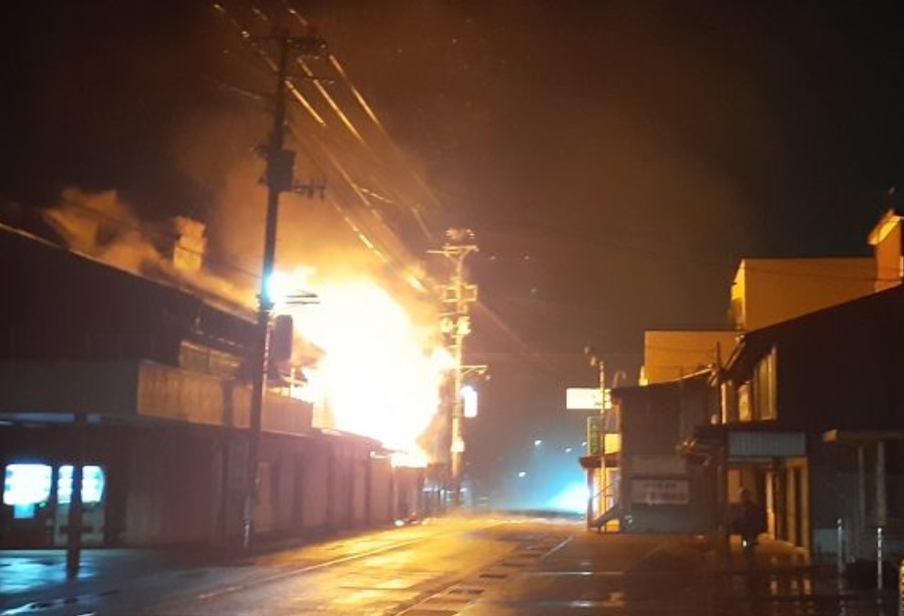 火災発生連絡 [上越市]