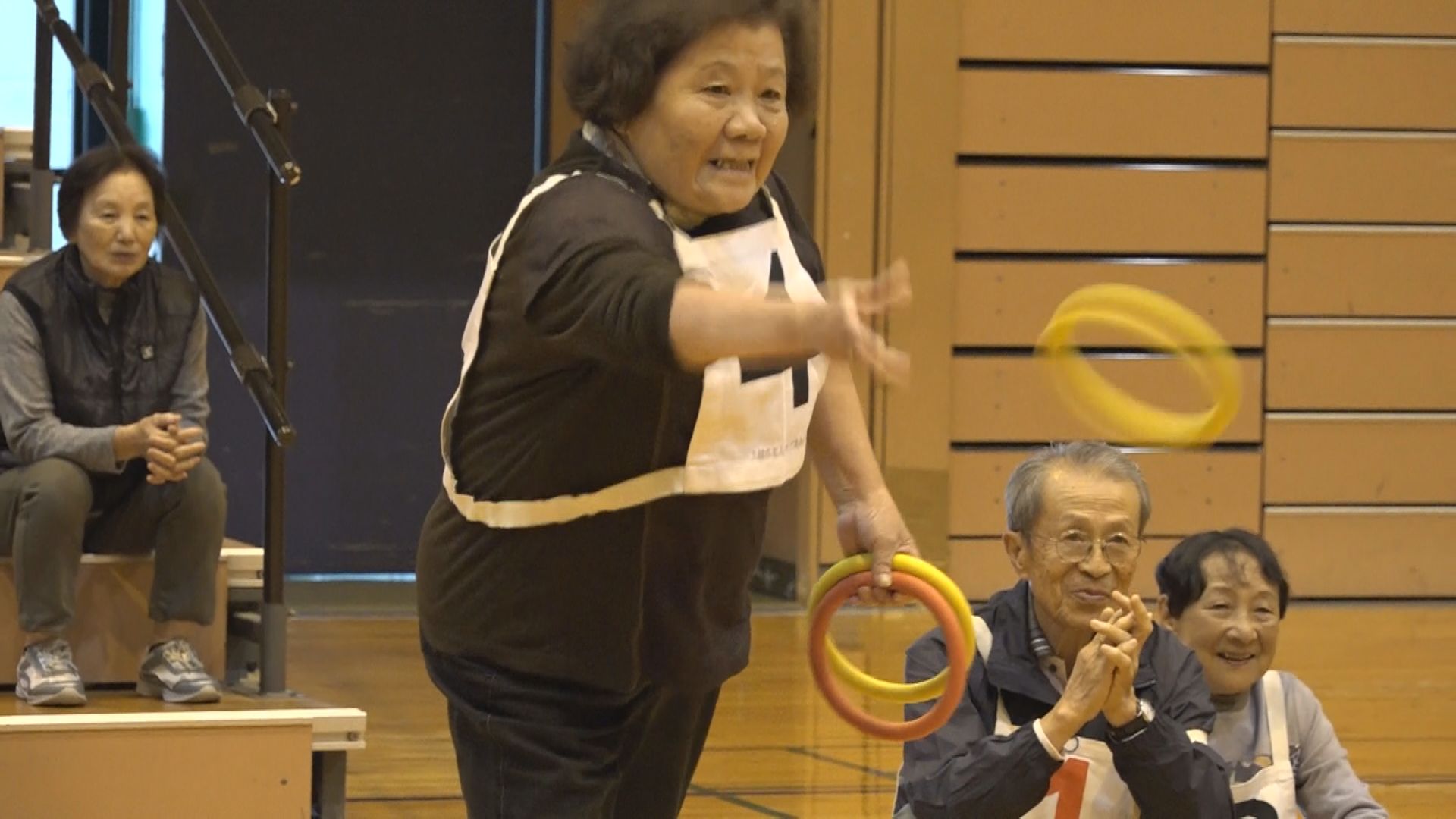 輪投げでつながる笑顔の輪！上越地区輪投げ選手権大会