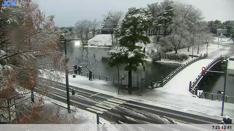 29日(日)朝まで 上越山沿い最大で積雪70センチ、平地20センチ