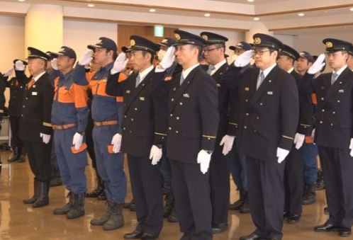 災害のない1年を願って 妙高市消防出初式