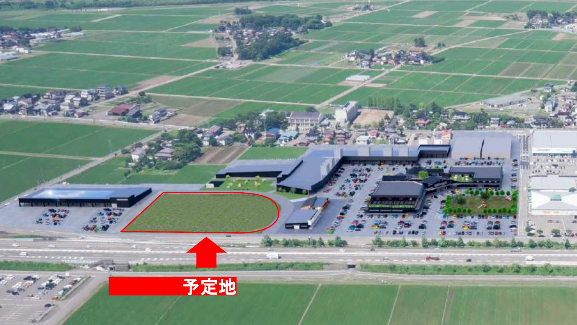 上越ウイングマーケットに新エリア！上越パティオ住宅公園が9月オープン