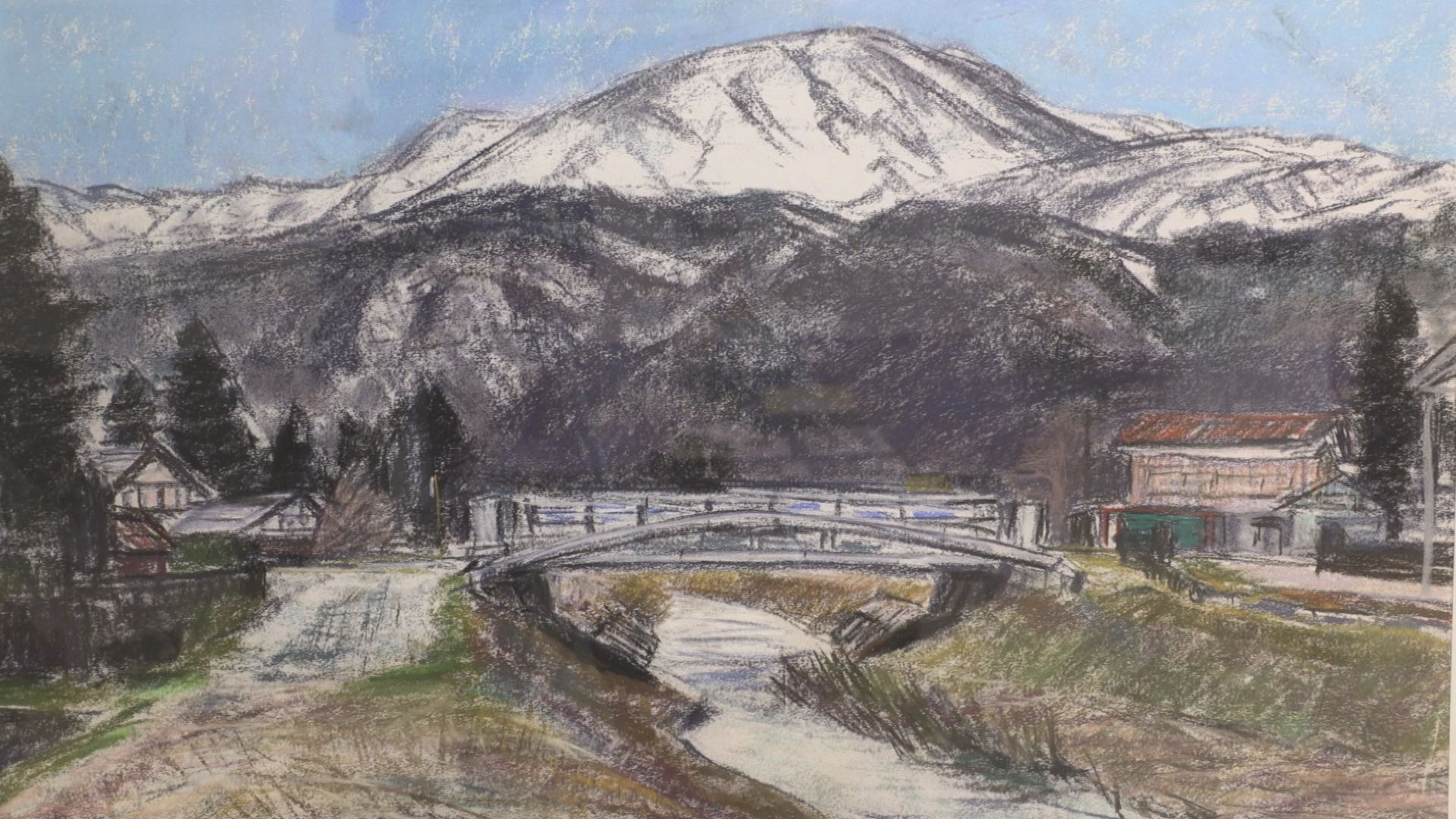 洋画家 村山陽「水のある風景」展　ギャラリー陽で開催中