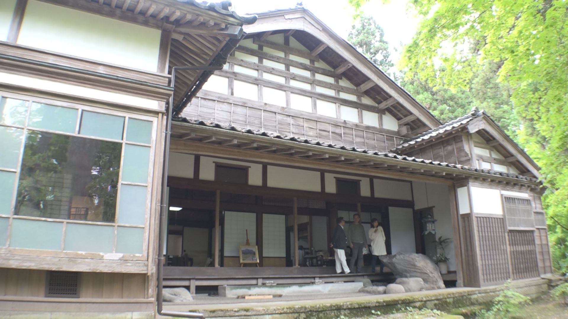 能登半島地震で被災した頸城区「白田邸」修復後初の一般公開
