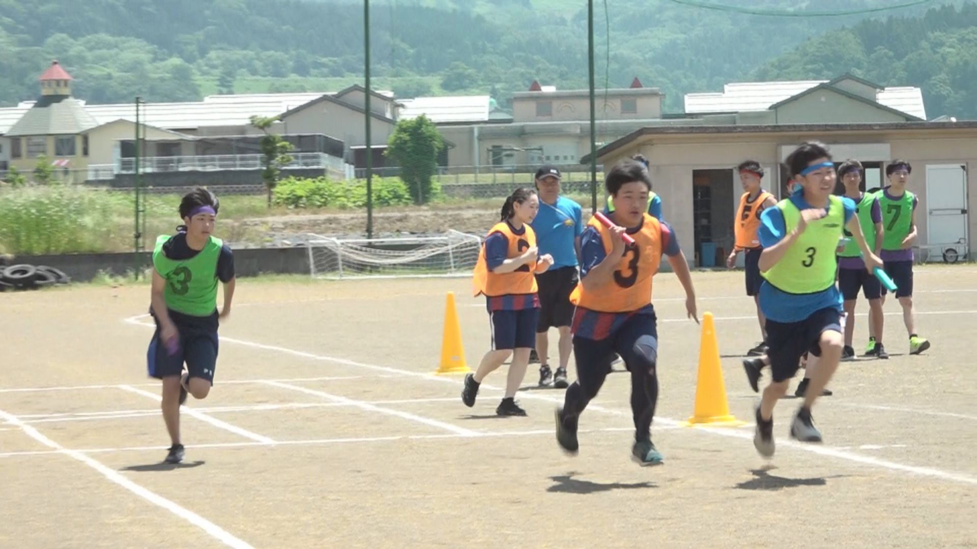 仲間と心を一つに！有恒高校と有恒学舎の生徒で体育祭