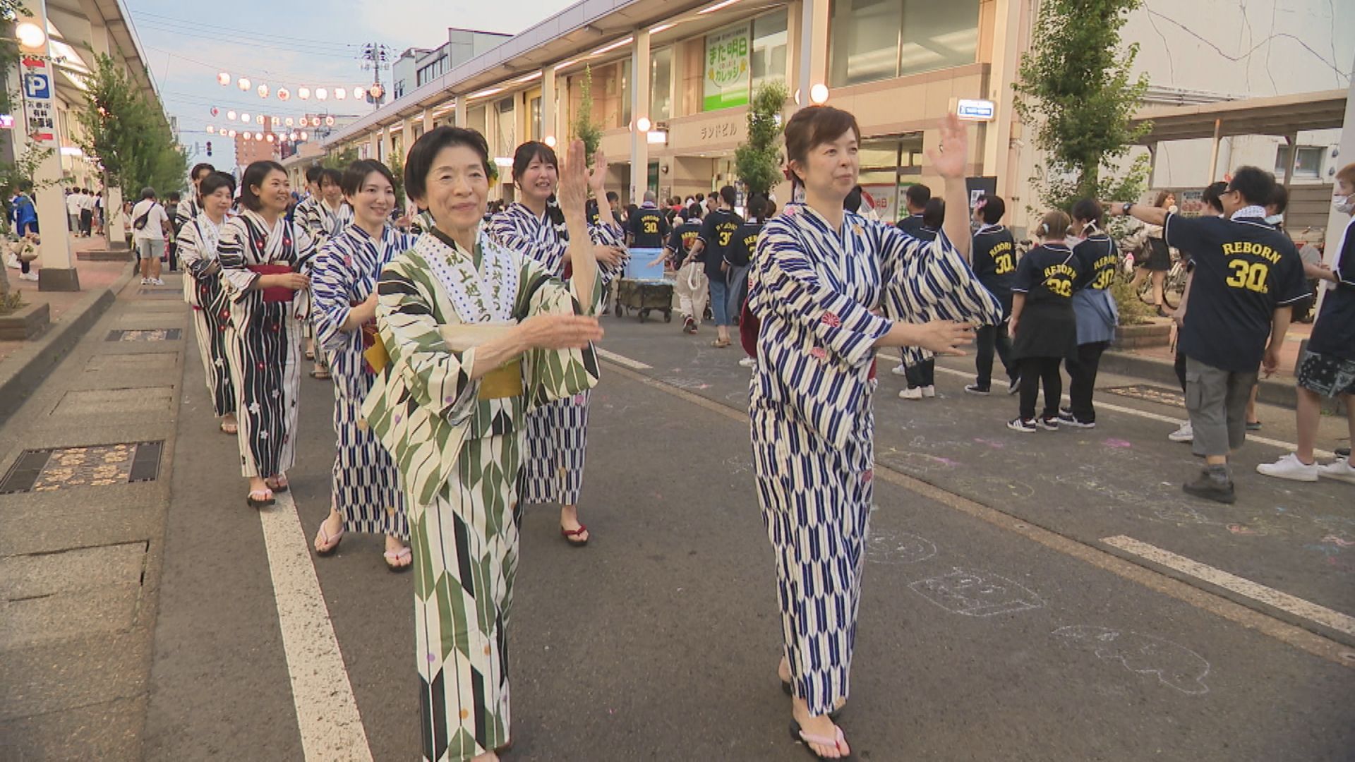 第50回上越まつり 高田地区で大民踊流し