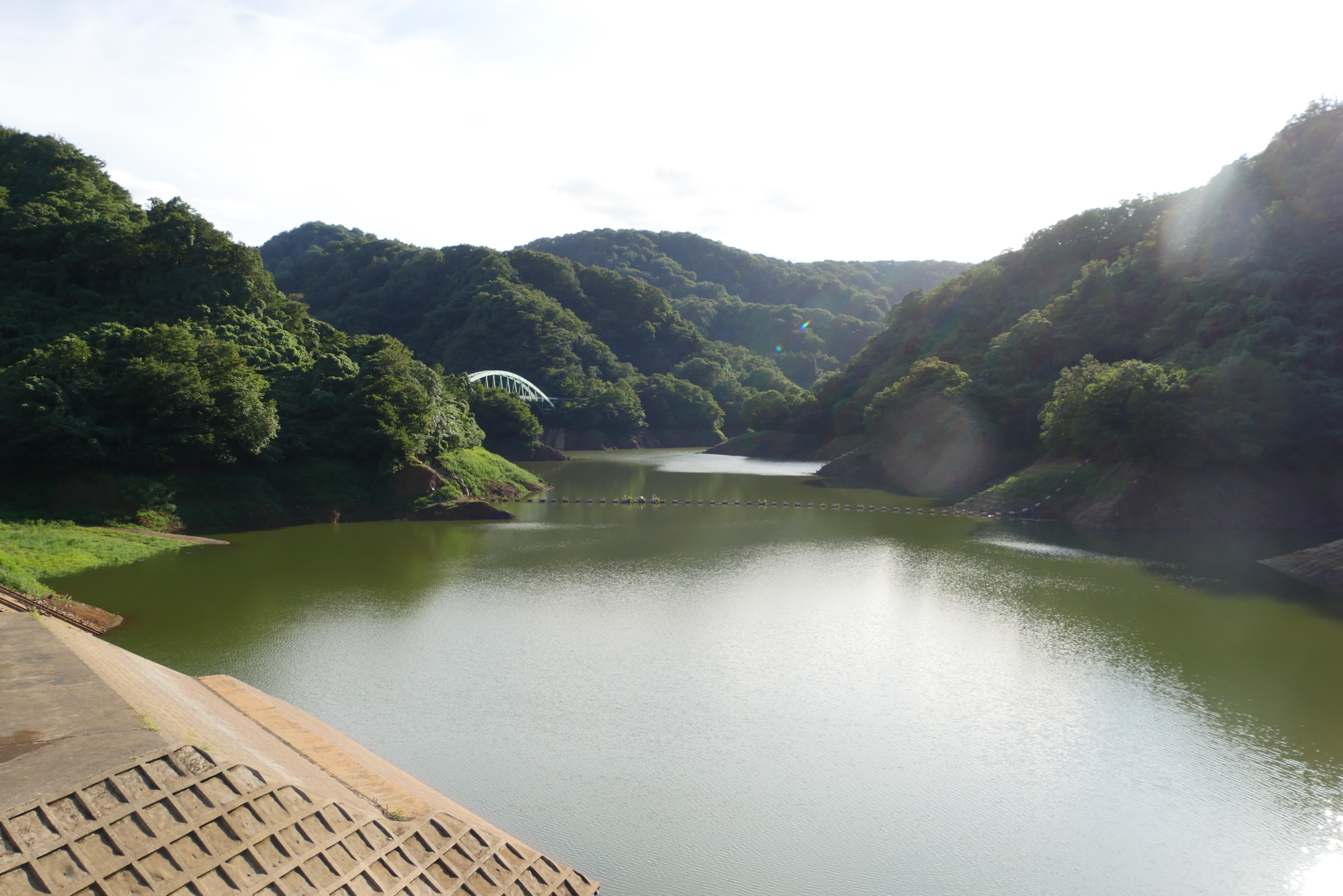 正善寺ダムの貯水率 28.4%(10日 午後3時現在)