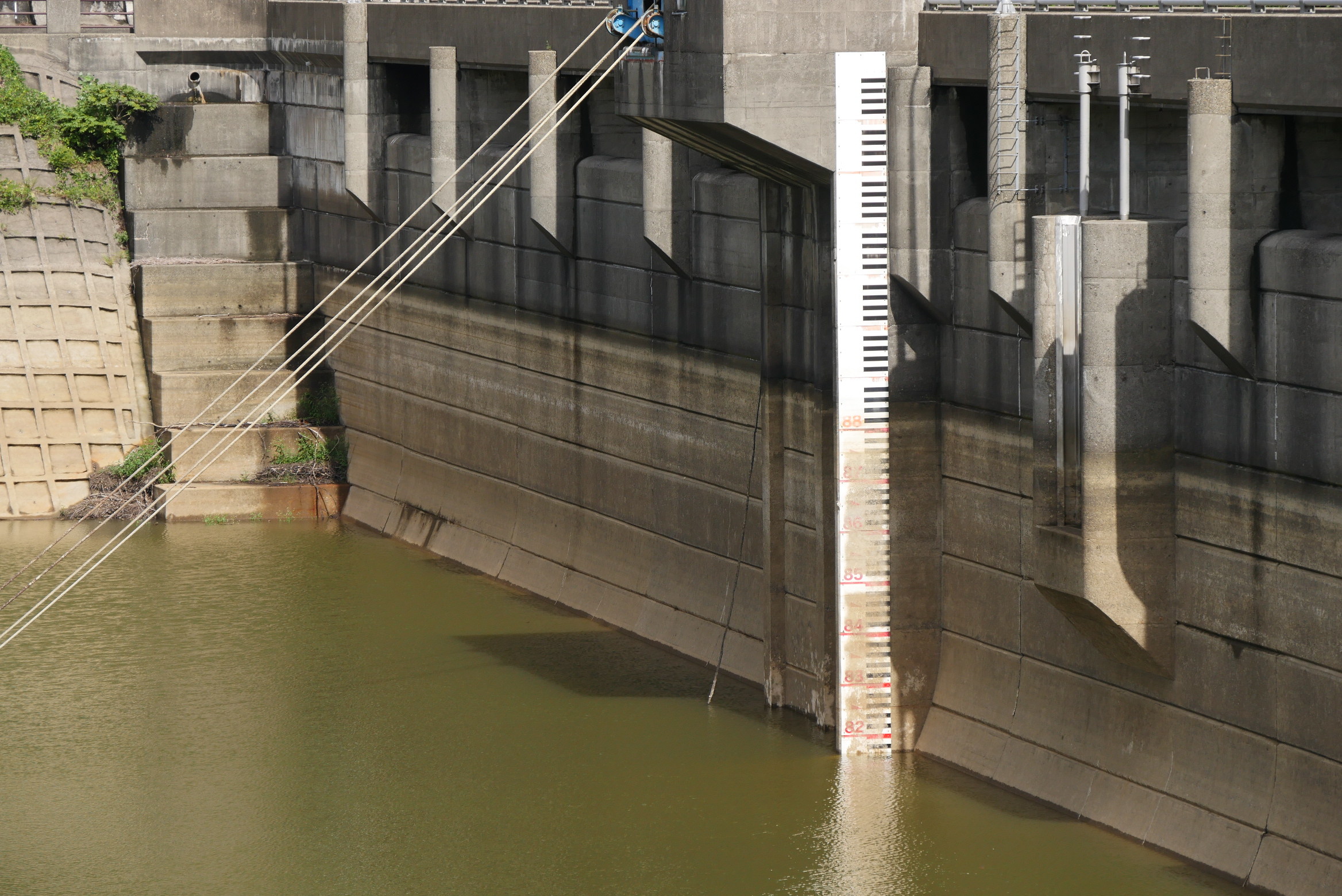 正善寺ダムの貯水率 64.9%(30日 午前10時現在)