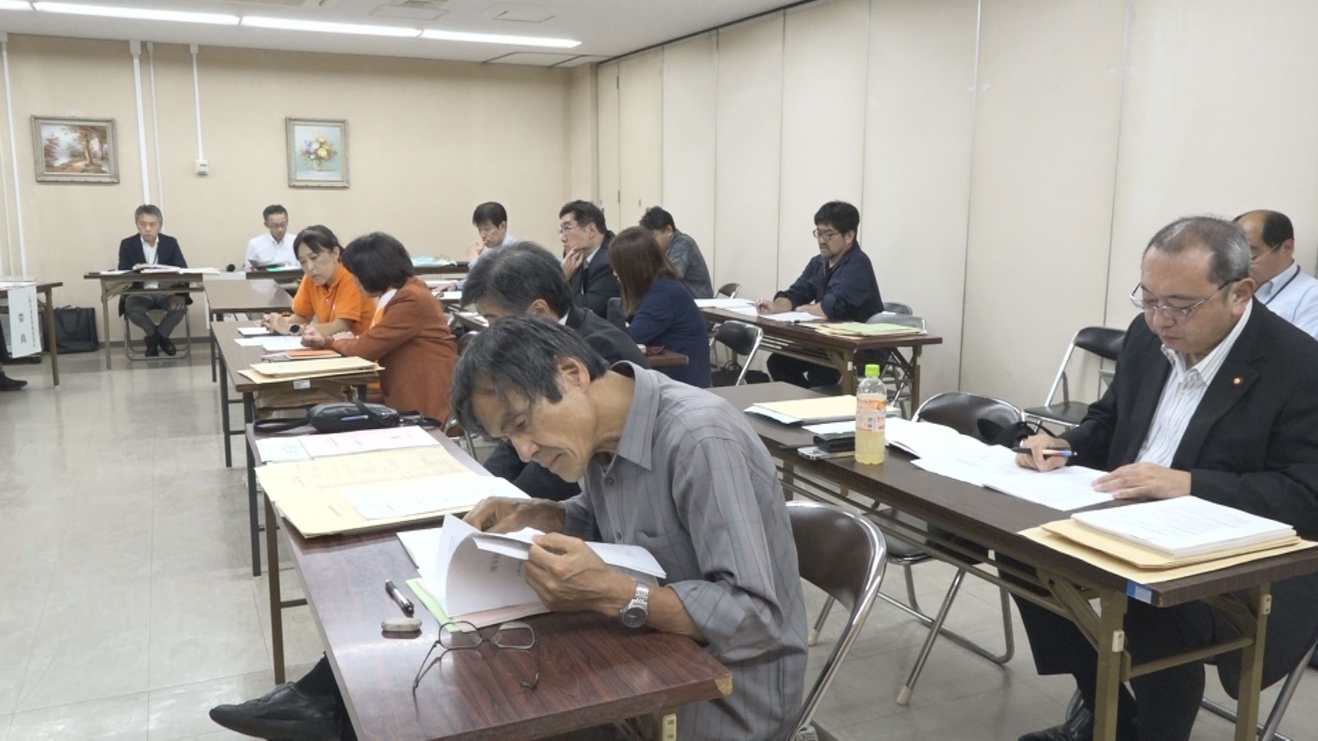 上越市議補欠選挙 立候補予定者説明会 7陣営出席