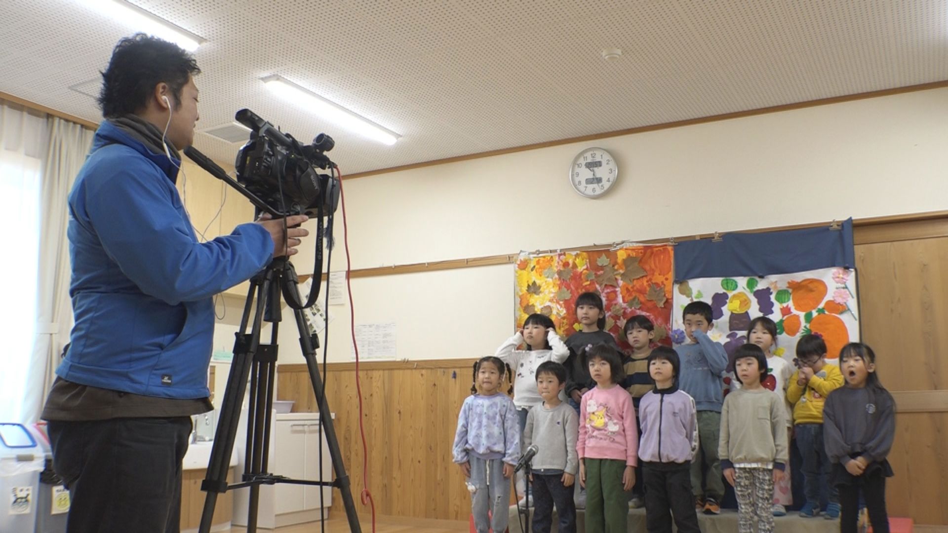 JCVの長寿番組「もうすぐ1年生」撮影はじまる♪