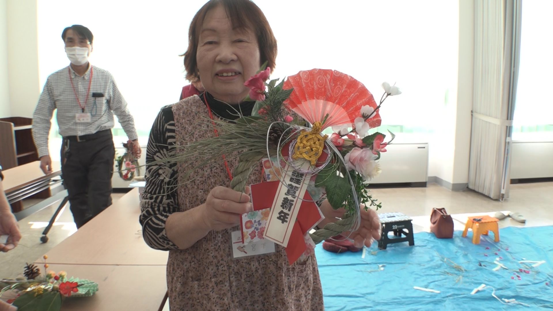 新年に向けて正月飾り作り 上越カルチャーセンター