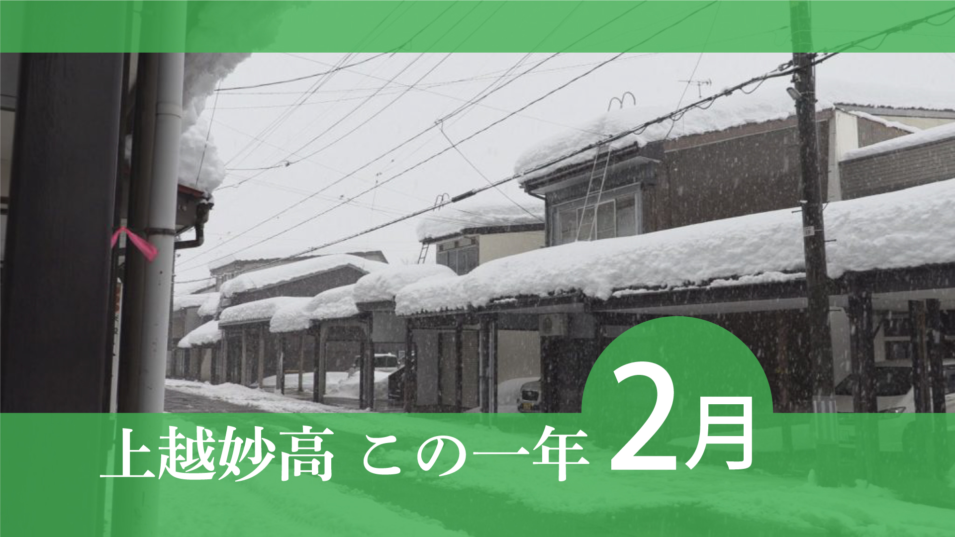 ＜上越妙高この一年＞2025年2月  高田2年ぶり積雪1m超え、イノシシ人身被害…