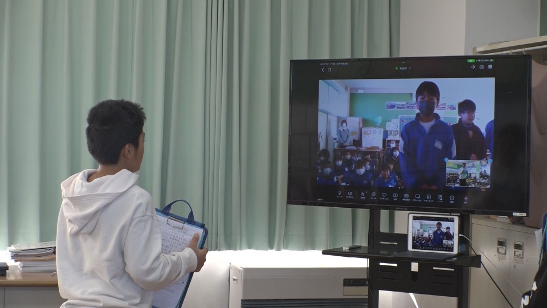 同じ「板倉」のきずな！板倉小5年生が群馬の板倉町立西小学校とリモート交流