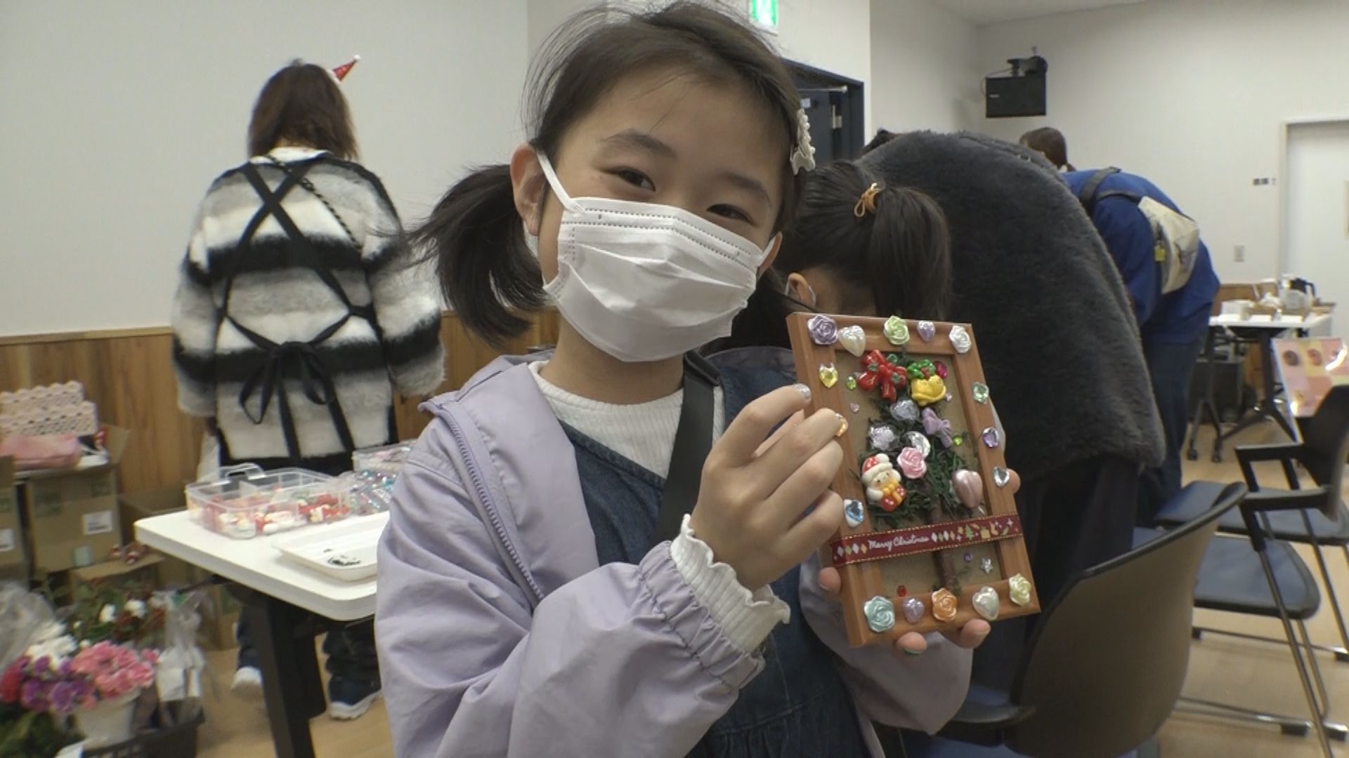 「クリスマス」がテーマ 金谷地区公民館でハンドメイド体験イベント