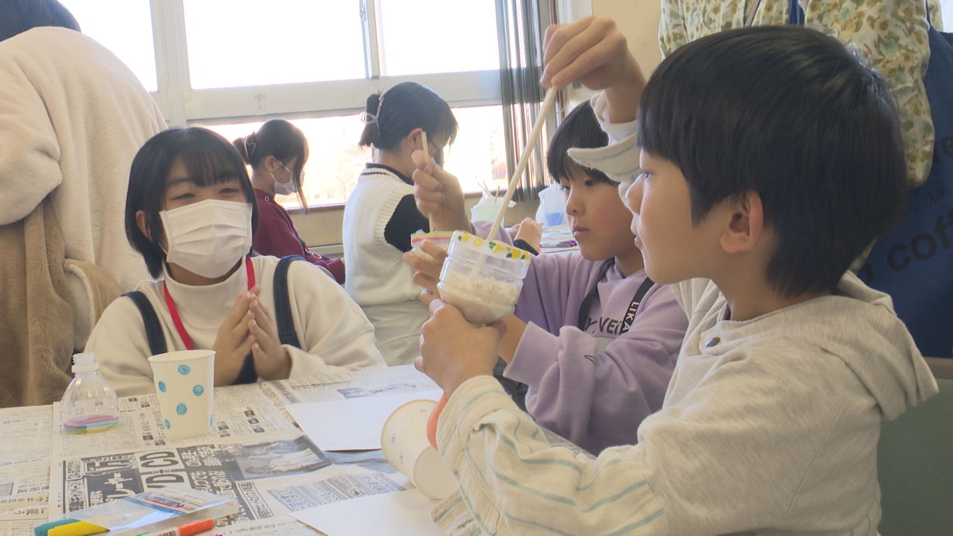 小中学生が企画したゲームや工作！「こうみんかんキッズフェスタ」