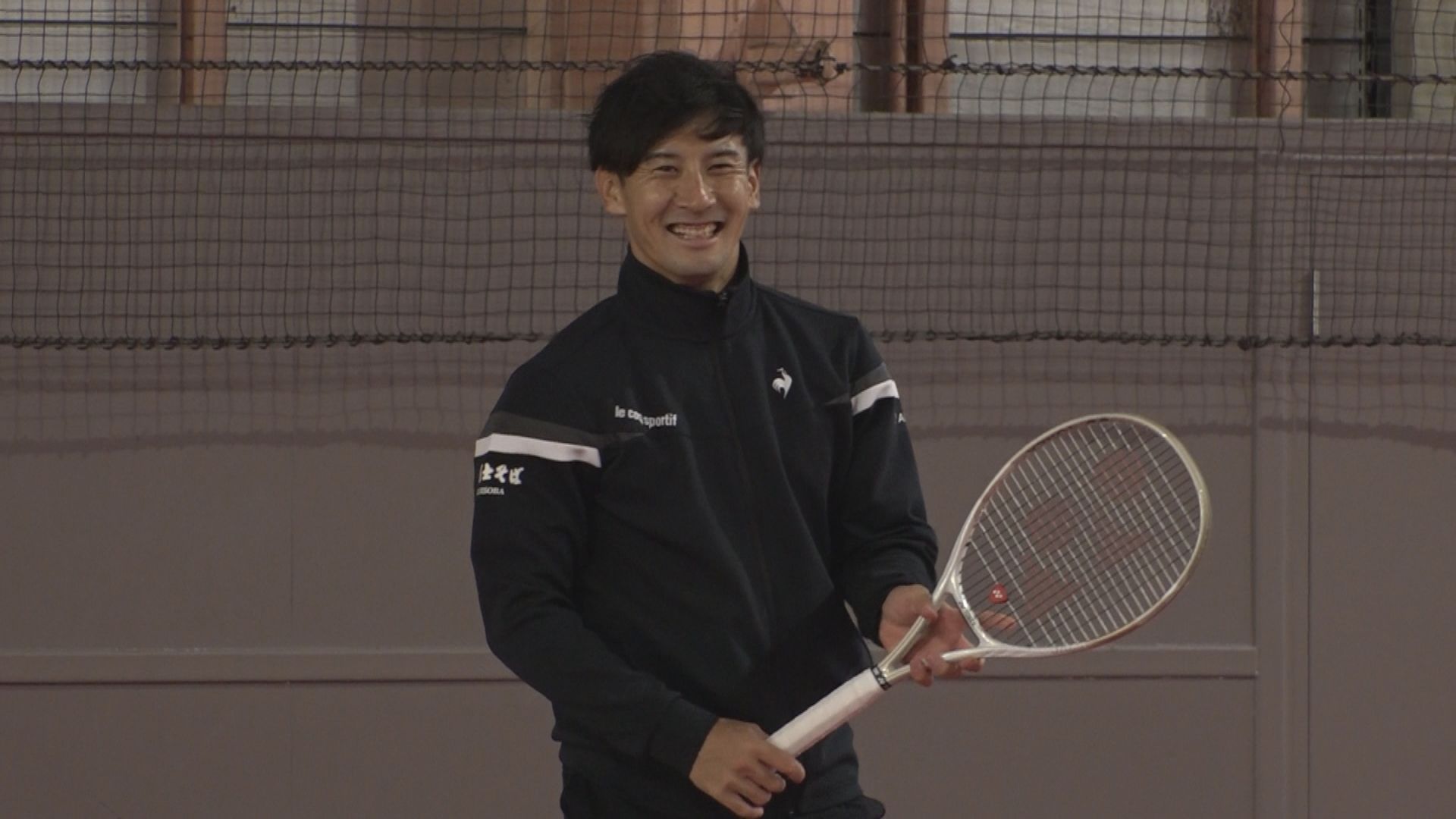 プロテニスプレイヤー島袋将さん 2年ぶりに上越市で交流イベント