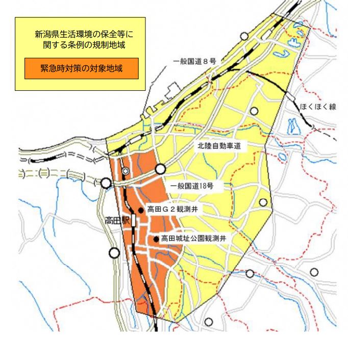 消雪用の地下水利用増加 上越地域に地盤沈下警報