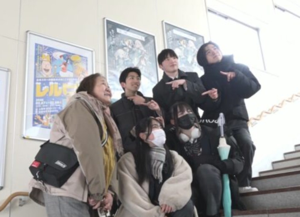 音声ガイドでレルヒ祭&本町商店街をPR！関根学園高校生徒会