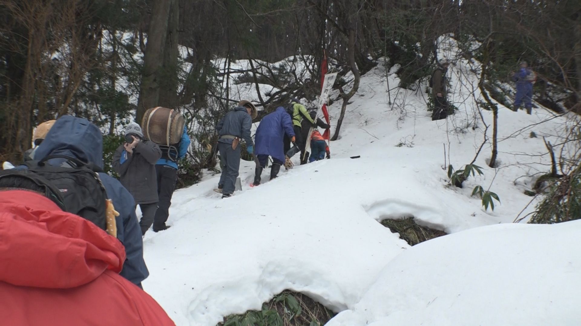 上正善寺地区 600年以上続く小正月行事「大神送り」