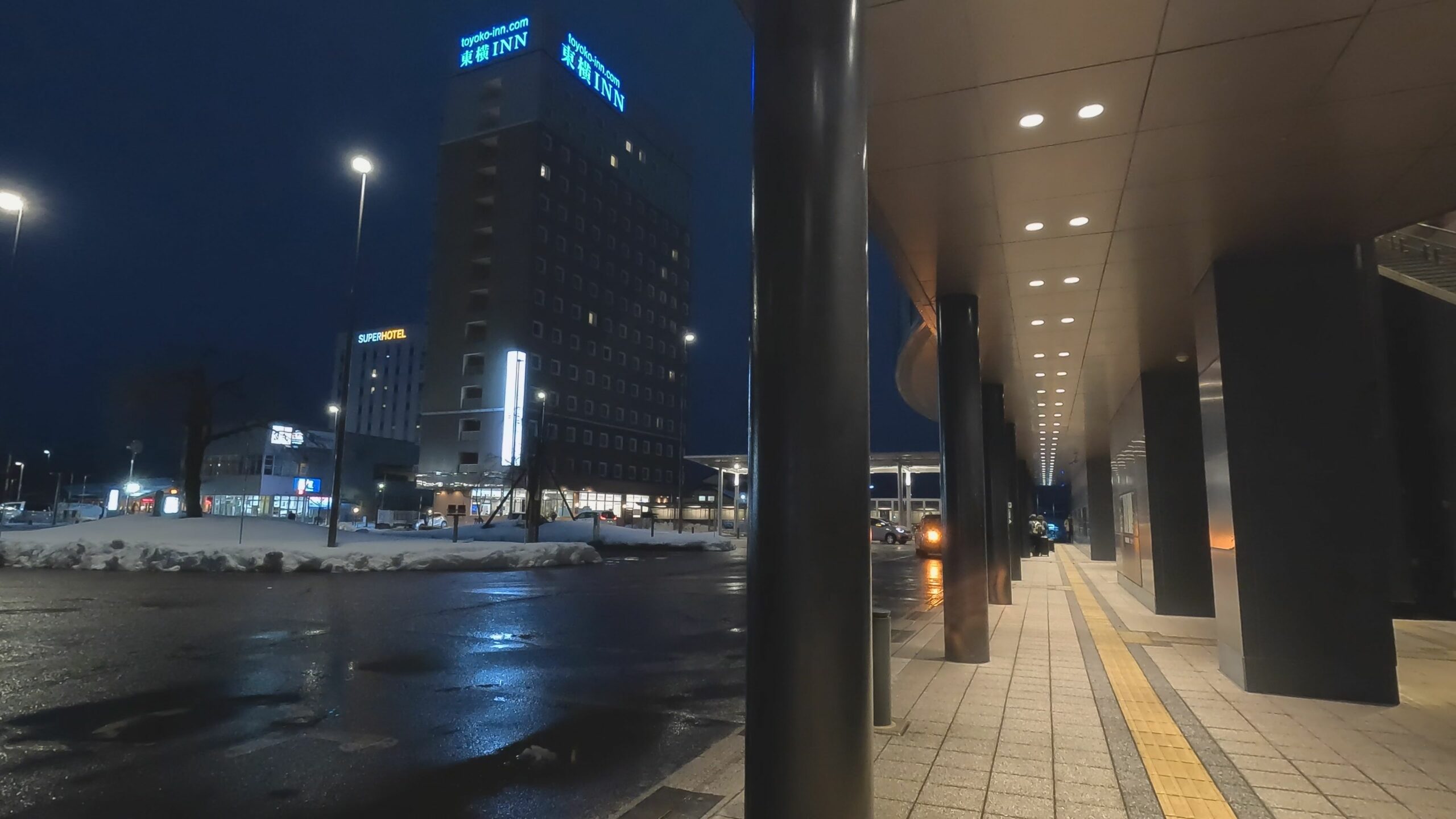 【動画】暮色蒼然 上越妙高駅西口