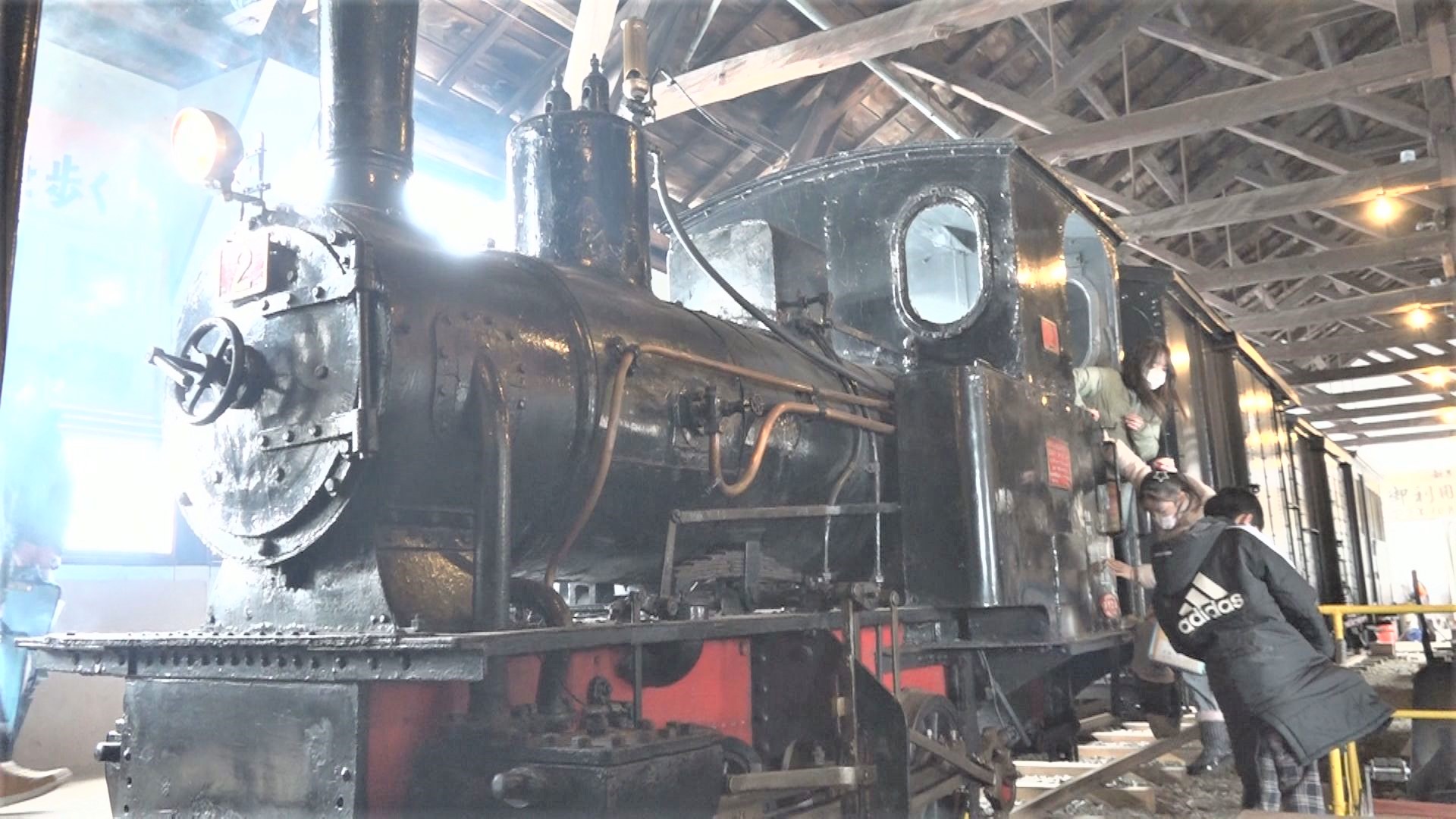 柿崎小4年生 くびきのレールパークを見学