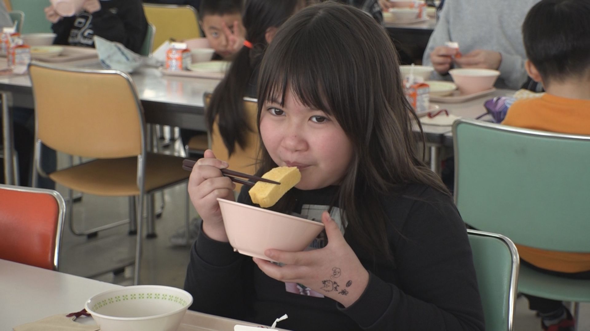 上越市にゆかりのあるスポーツ選手をテーマにした給食登場！