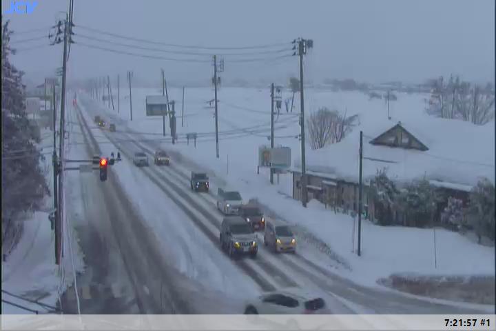 8日(日)にかけて山沿い平地で大雪に 交通障害に警戒