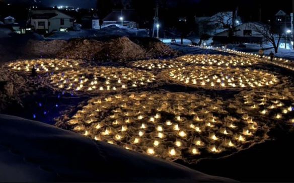 キャンドルで幻想的な世界を！「妙高スノーキャンドル」21日(土)開催