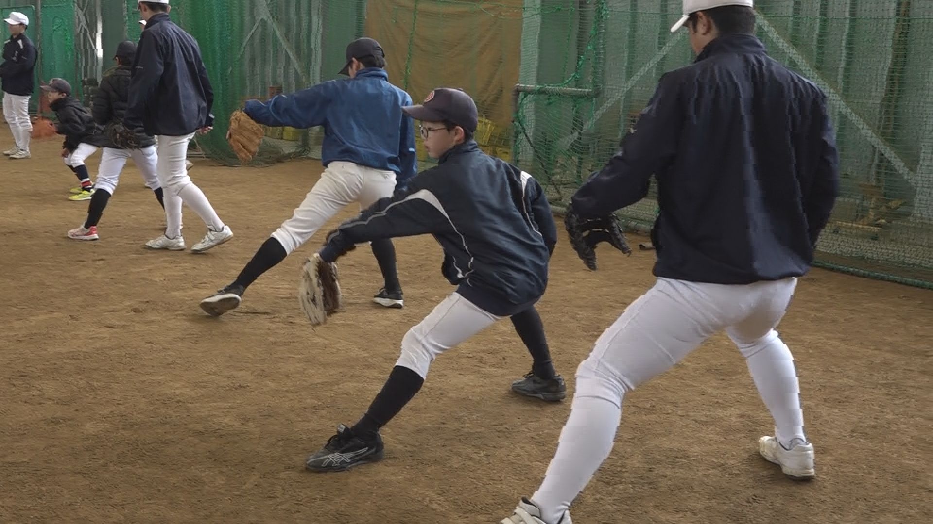 相乗効果！高校球児が小学生に野球指導