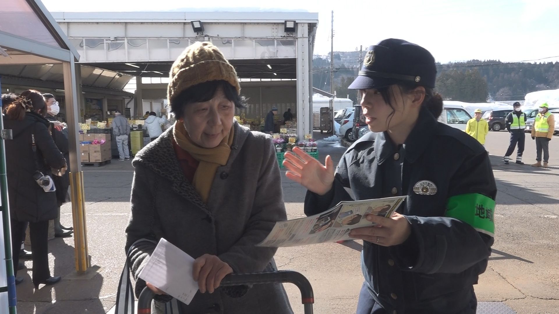 除雪車と接触し男性死亡 板倉区で交通安全呼びかけ