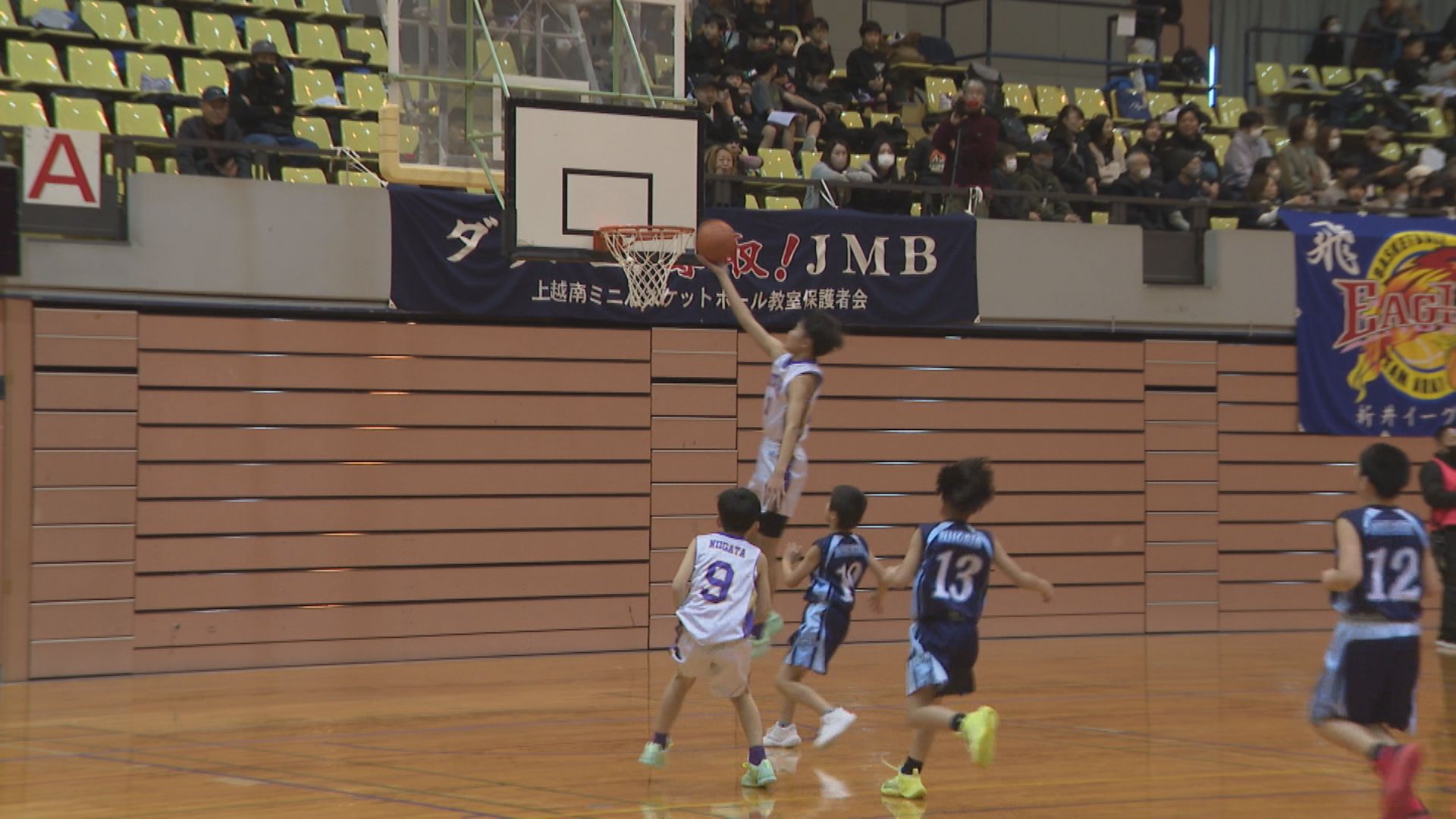 ミニバス大会 永野一郎杯  男女ともに上越南ミニバス教室が優勝！