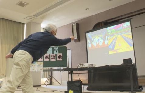 eスポーツで地域世代を越えた交流 三和区と吉川区の住民が体験