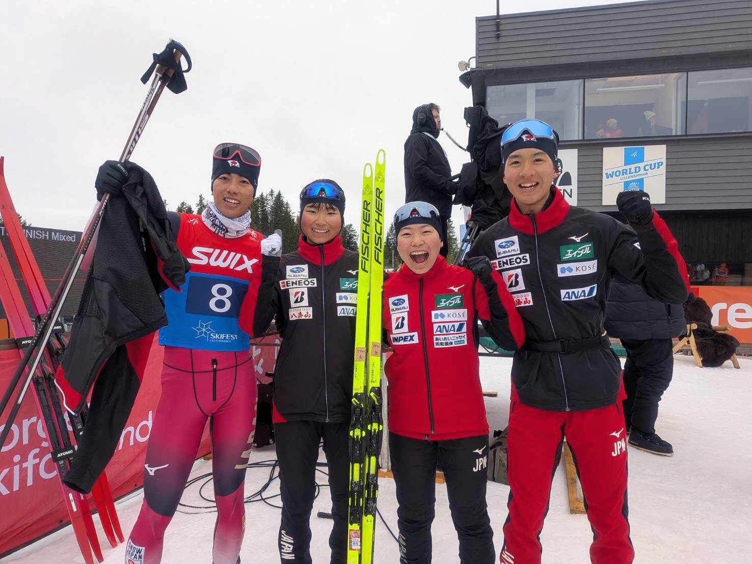 新井高校2年 野呂梨渚奈さん スキー国際大会での活躍を報告　
