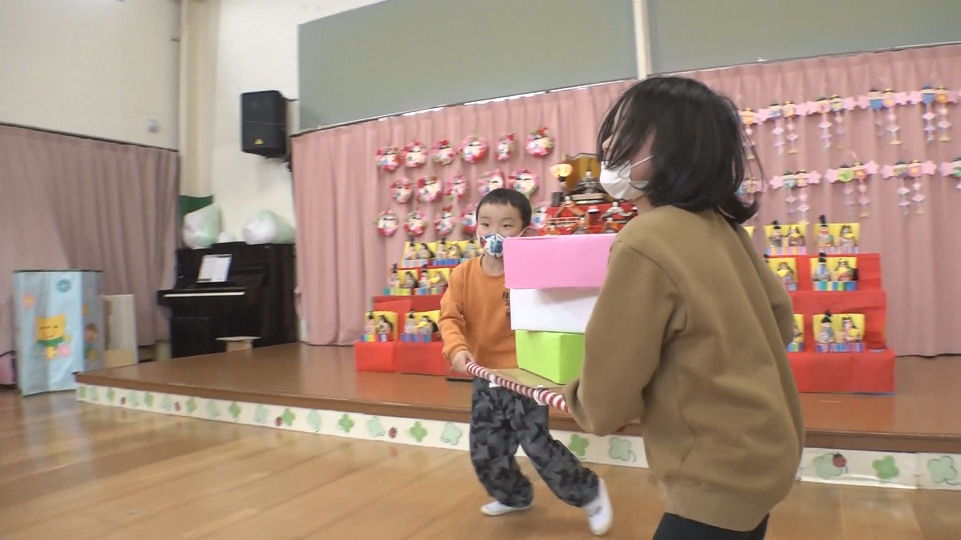 桃の節句 大和保育園でひな祭り会