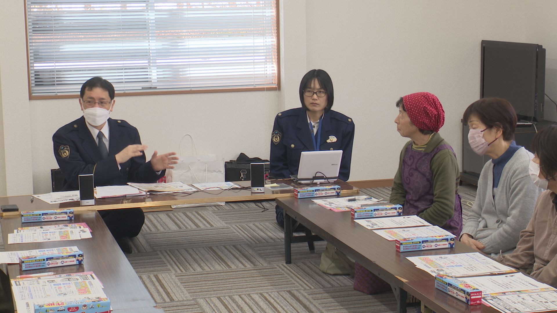 妙高市矢代地区  特殊詐欺被害を防ぐ講座開催