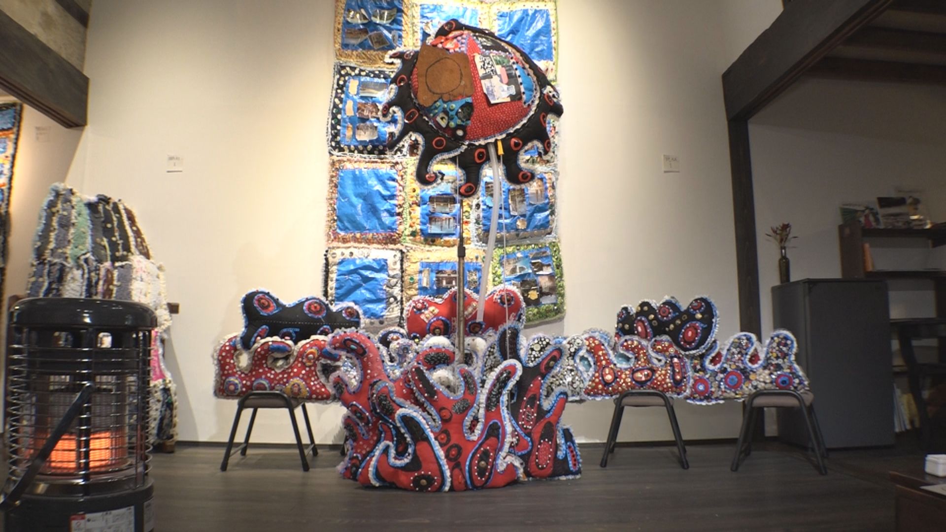 雁木町家で小鮒正博さんの立体作品展 15日(日)まで開催