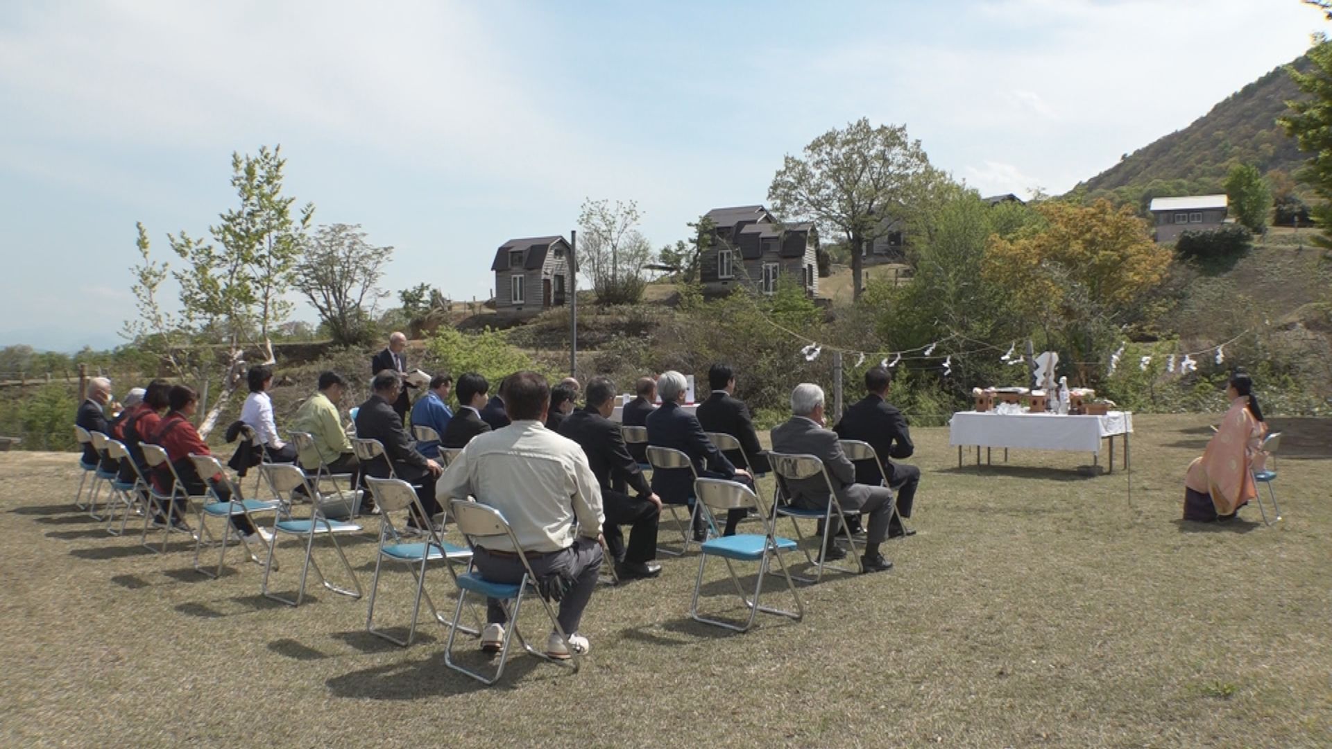 南葉高原キャンプ場 29日(水)オープン！ 関係者が安全祈願