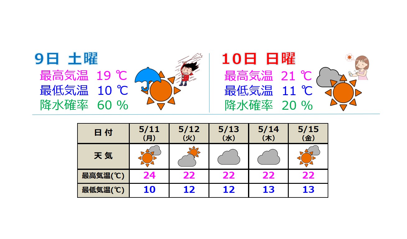 上越地方 9日(土)昼ごろにかけて強い風に注意警戒を