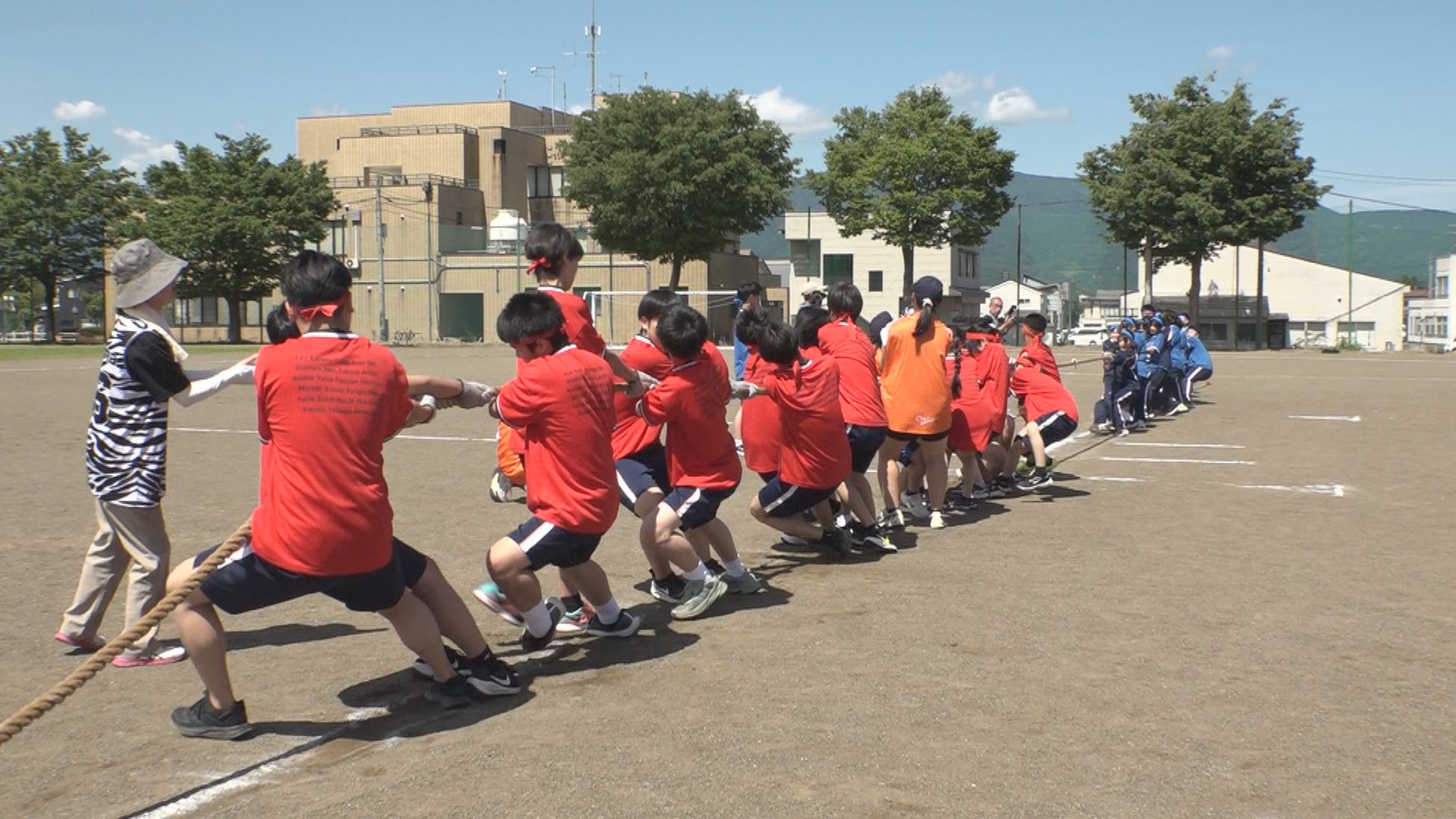 仲間と心一つに！有恒高校体育祭 有恒学舎の生徒も参加