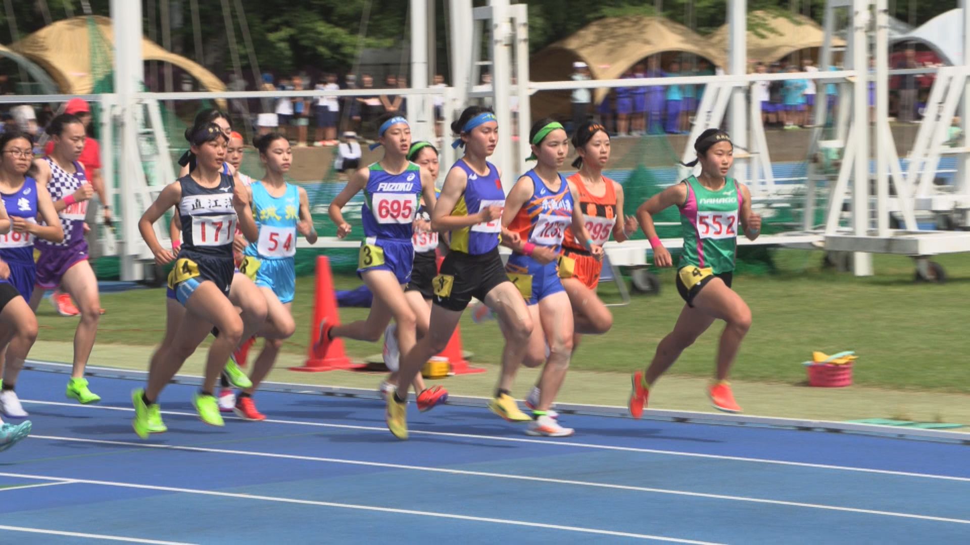 上越地区中学校体育大会  陸上競技では大会新記録も！
