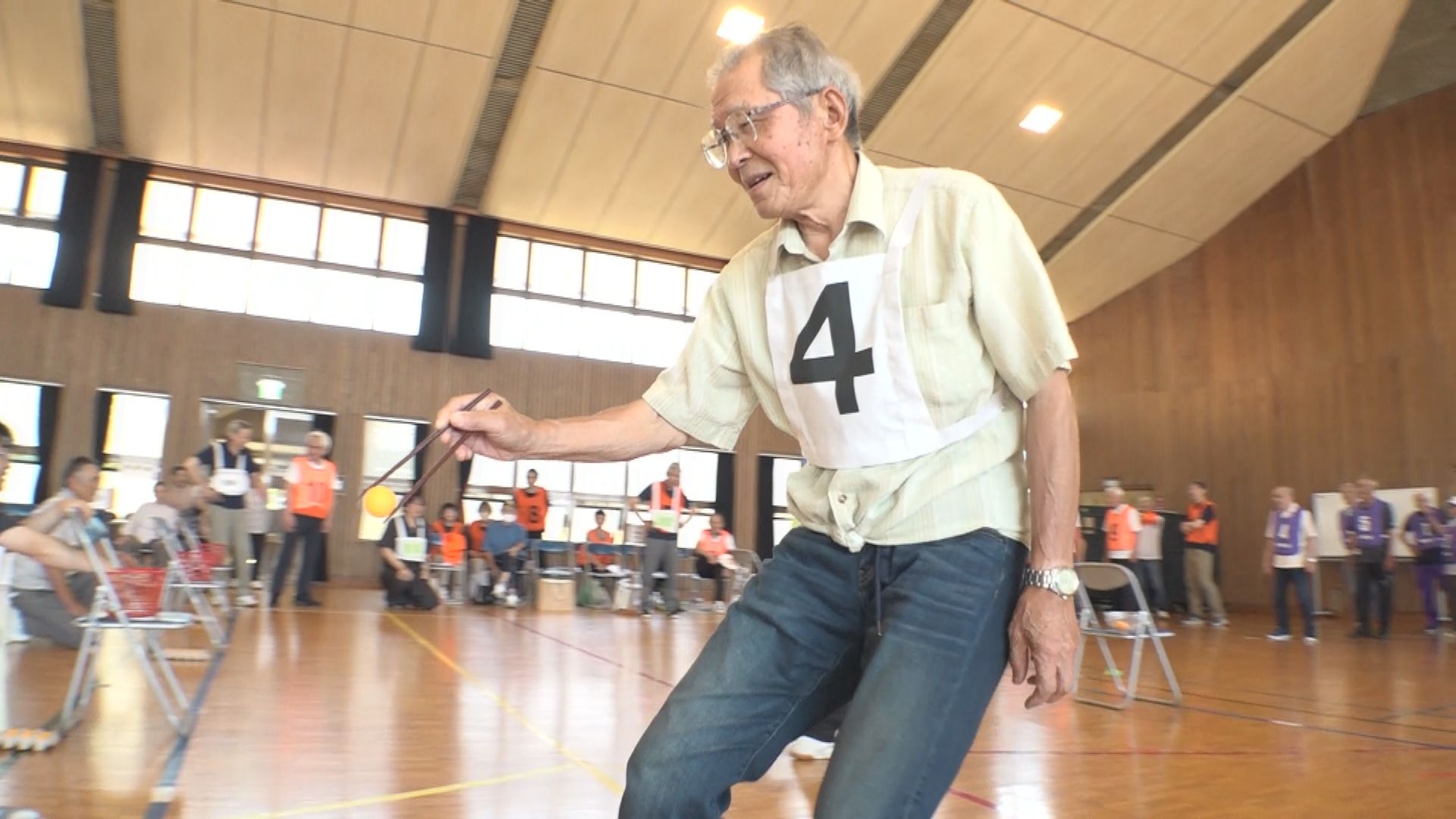 60歳以上が仲間と汗を流す！大潟区シニアスポーツ大会