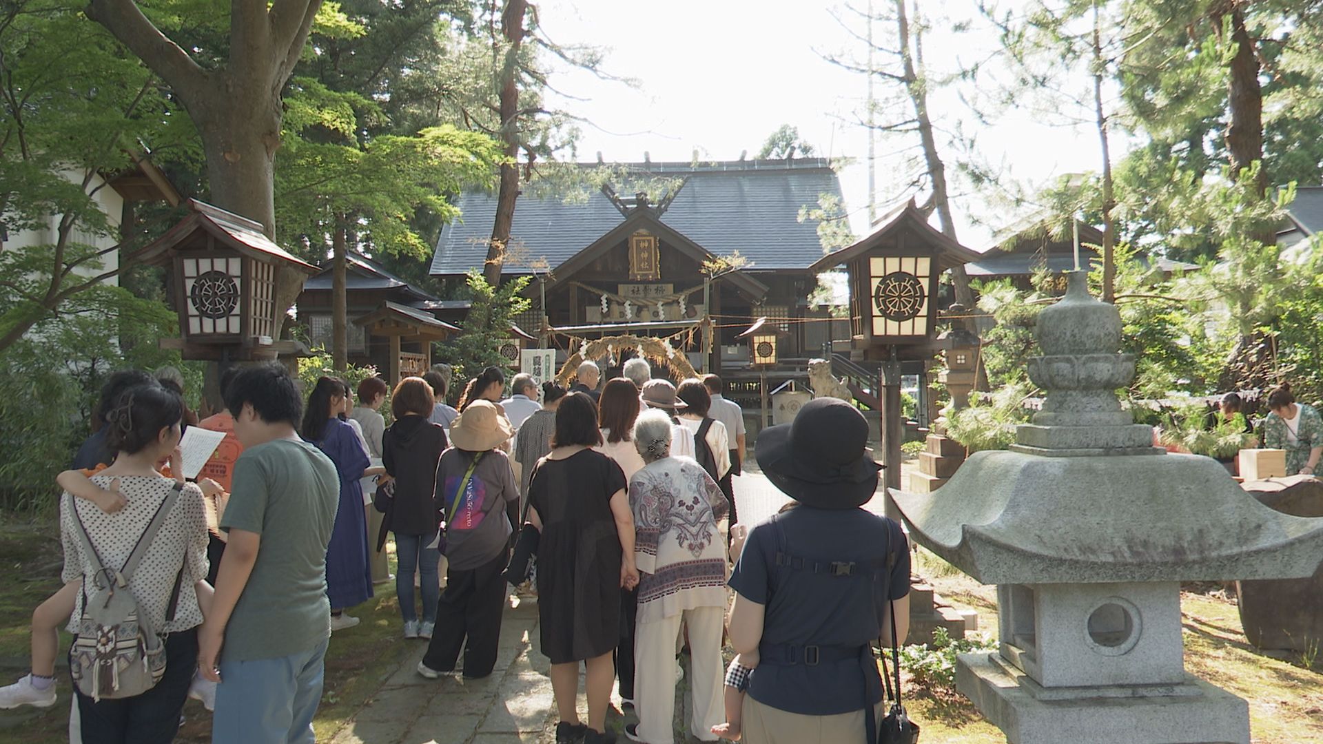 心機一転 すがすがしく！榊神社「夏越の大祓」