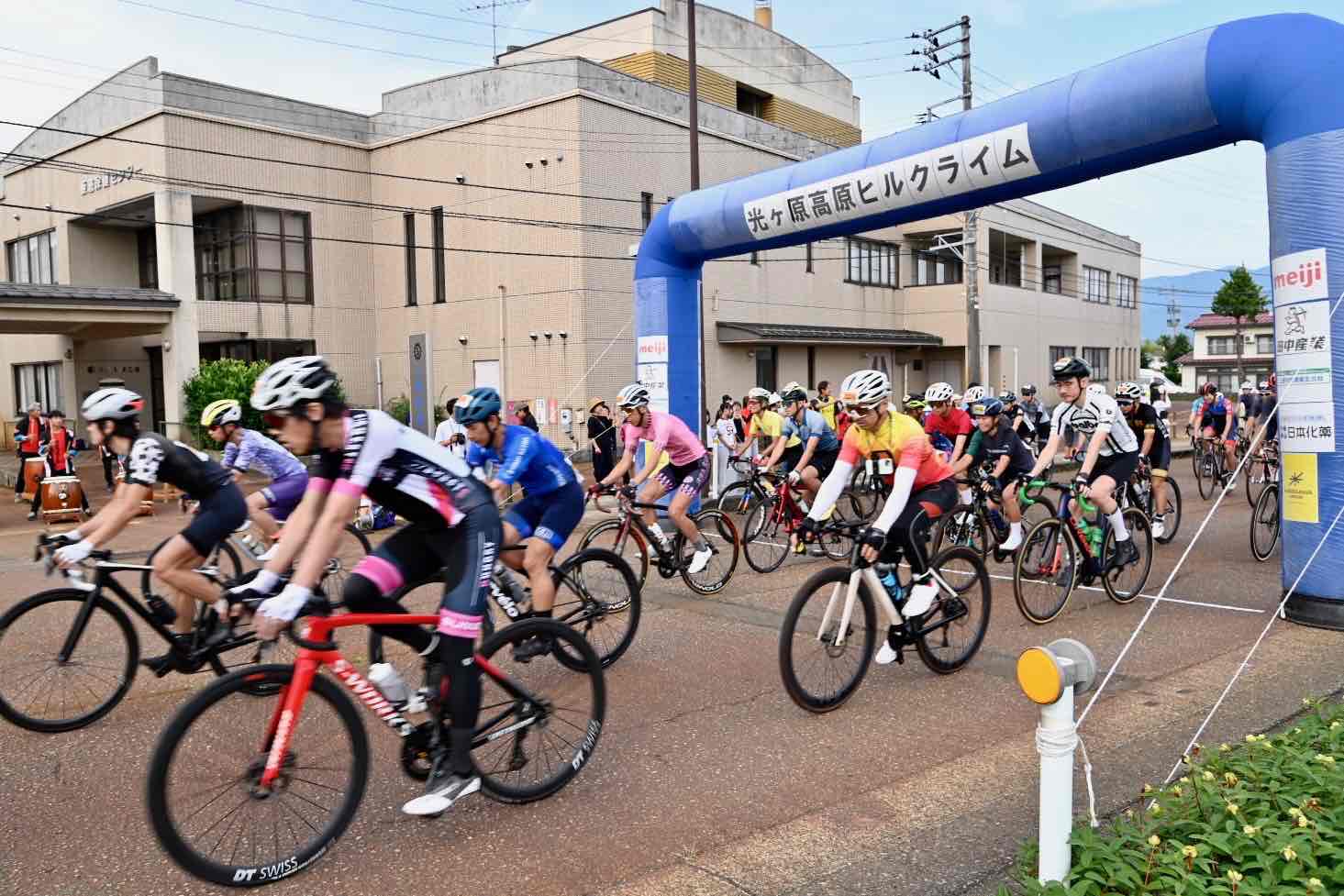164人が急坂で健脚競う！光ヶ原高原ヒルクライム2026