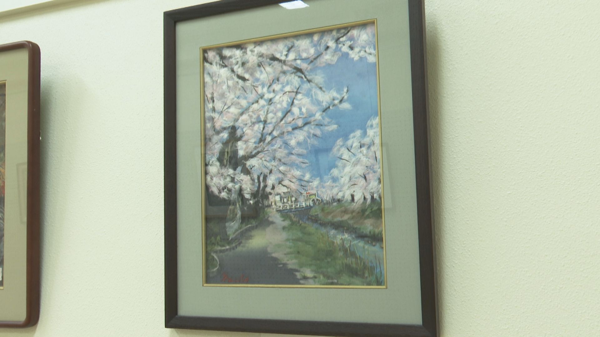 高田西趣味の家 ちぎり絵教室作品展  8日まで福祉交流プラザで開催中