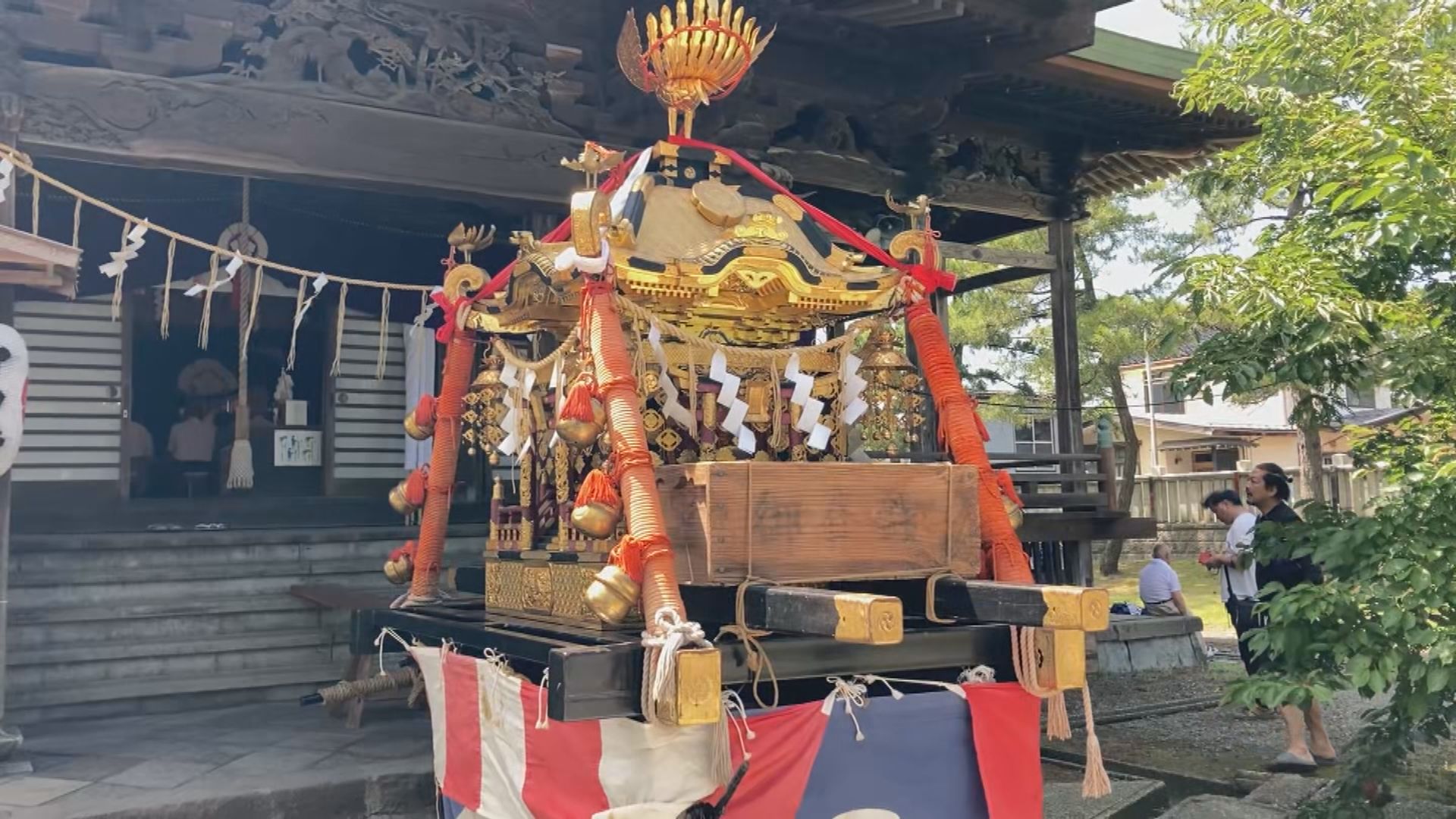 上越まつり開幕  八坂神社で「発輿祭」