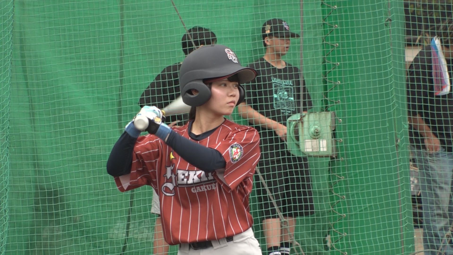 高校野球「JIMリーグ」関根学園唯一の女子部員 宮﨑心奏さんが初ヒット！