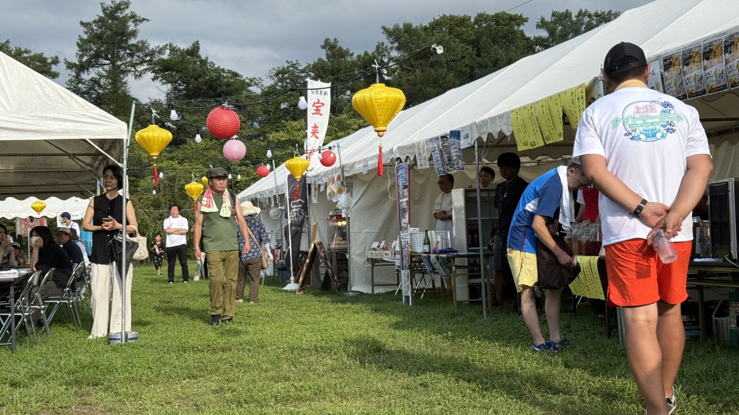 「上越ナイトマーケット」開幕！ 高田城址公園で8日(土)まで